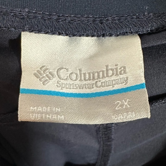 Columbia Omni-Shield Navy Blue Leslie Falls Capri Pants - Picture 10 of 10